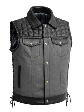 Steel Stitch Men's Leather Vest